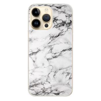 Odolné silikonové pouzdro iSaprio - White Marble 01 - iPhone 14 Pro Max