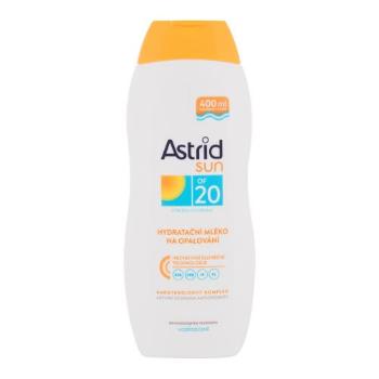 Astrid Sun Moisturizing Suncare Milk SPF20 400 ml opalovací přípravek na tělo unisex na všechny typy pleti