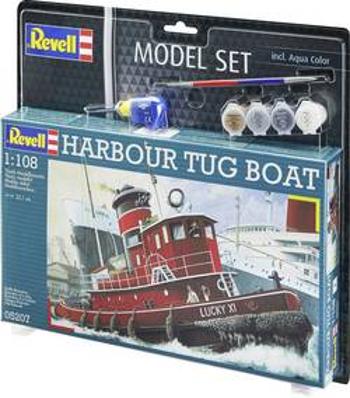 Model lodi, stavebnice Revell Harbour Tug Boat 65207, 1:108