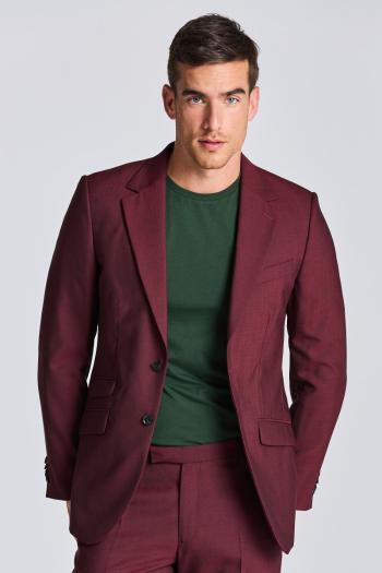 SAKO GANT D2. COLOR SUIT BLAZER červená 58