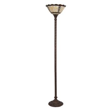 Stojací lampa Tiffany Paule – Ø 38*186 cm E27/max 1*60W 5LL-6077
