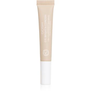 Gosh Bright'n Conceal rozjasňující korektor proti kruhům pod očima odstín Adjusting Skin 12 ml