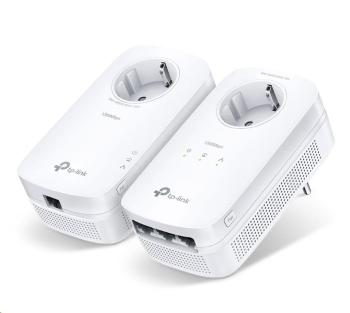 TP-Link TL-PA8033P KIT průchozí powerline set (AV1300, 3xGbE, 1xGbE, HomePlug AV2)