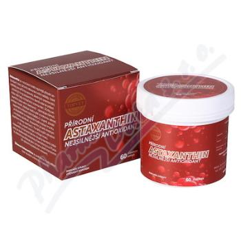 Topvet Astaxanthin přirodni antioxidant 60 tobolek