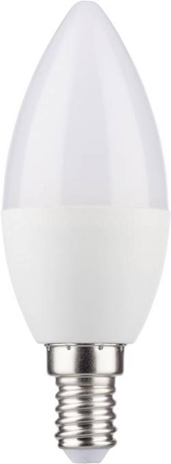 LED žárovka Müller-Licht 400246 230 V, E14, 5.5 W = 37 W, teplá bílá, A+ (A++ - E), tvar svíčky, 1 ks