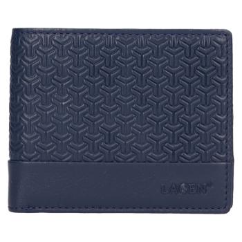 Lagen pánská kožená peněženka BLC-5316 Navy blue