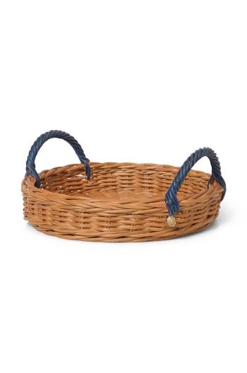 Podnos ferm LIVING Blue Handle Tray