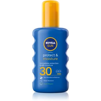 Nivea Sun Protect & Moisture hydratační sprej na opalování SPF 30 200 ml