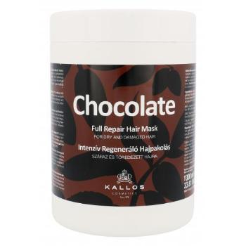 Kallos Cosmetics Chocolate 1000 ml maska na vlasy pro ženy na poškozené vlasy; na suché vlasy