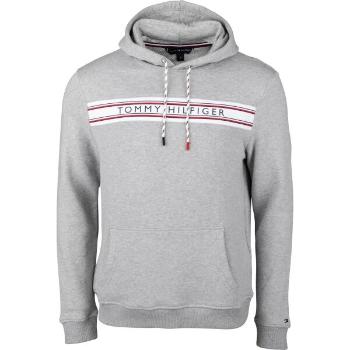 Tommy Hilfiger CLASSIC-HWK OH HOODIE Pánská mikina, šedá, velikost M