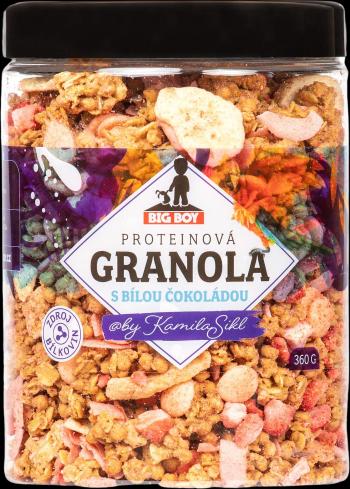 Big Boy ® Proteinová granola s bílou čokoládou by @kamilasikl 360 g