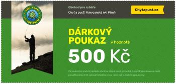 Chyť a pusť Dárkový poukaz 500 Kč