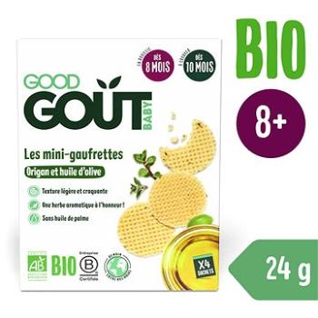 Good Gout BIO wafle s oregánem a olivovým olejem (24 g) (3760269314658)