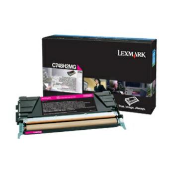 LEXMARK C748H2MG - originální toner, purpurový, 10000 stran