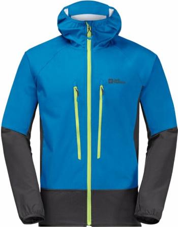 Jack Wolfskin Alpspitze Hoody M Outdorová bunda Blue Pacific S