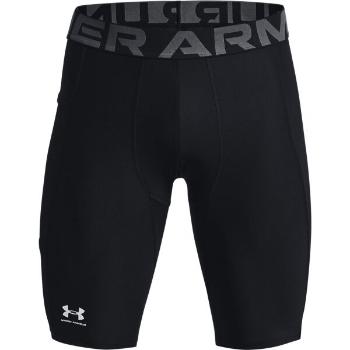 Under Armour HG ARMOUR LONG SHORTS Pánské kompresní kraťasy, černá, velikost S