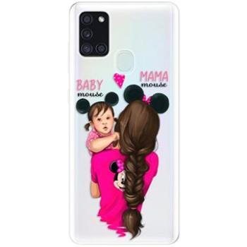 iSaprio Mama Mouse Brunette and Girl pro Samsung Galaxy A21s (mmbrugirl-TPU3_A21s)