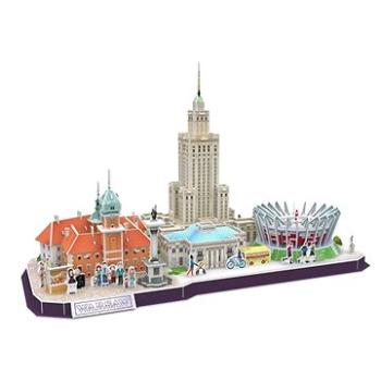 Cubicfun 3D puzzle CityLine panorama: Varšava 159 dílků (6944588202712)