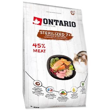 Ontario Cat Sterilised 7+ Senior 2kg
