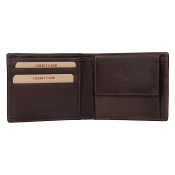 Lagen Pánská peněženka kožená BLC/4231 Hnědá