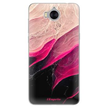 Odolné silikonové pouzdro iSaprio - Black and Pink - Huawei Y5 2017 / Y6 2017