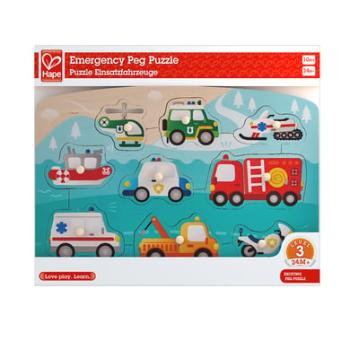 Hape Puzzle Emergency Vehicles