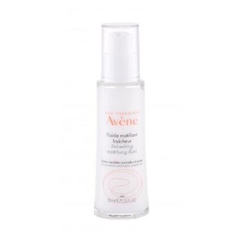 Avene Sensitive Skin Refreshing Mattifying Fluid 50 ml pleťový gel W poškozená krabička na normální pleť; na smíšenou pleť; na dehydratovanou pleť