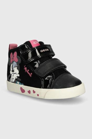 Dětské sneakers boty Geox KILWI černá barva, B46D5B.022HH