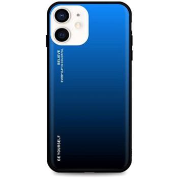 TopQ LUXURY iPhone 12 mini pevný duhový modrý 53359 (Sun-53359)