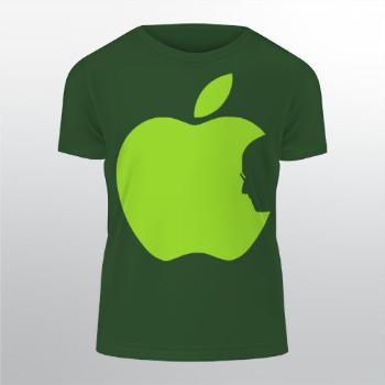 Pánské tričko Classic Heavy Apple Jobs