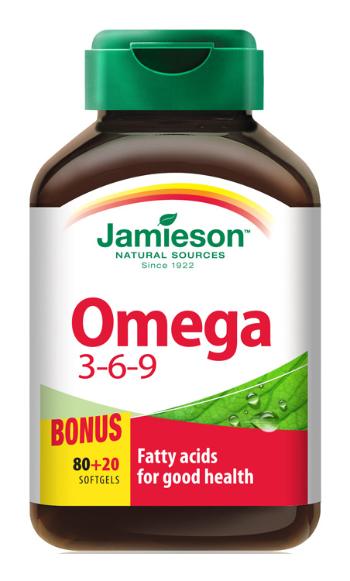 Jamieson Omega 3-6-9 1200 mg 100 tobolek