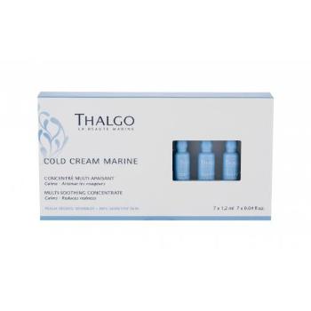Thalgo Cold Cream Marine Multi-Soothing 7x1,2 ml pleťové sérum pro ženy na suchou pleť; výživa a regenerace pleti; na citlivou a podrážděnou pleť