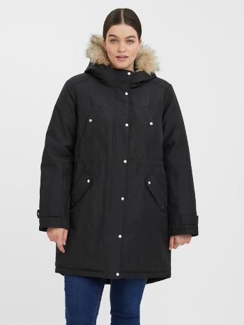 Vero Moda Curve Trok Parka Černá