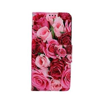 TopQ Samsung A52 Růžové růžičky 62871 (Sun-62871)