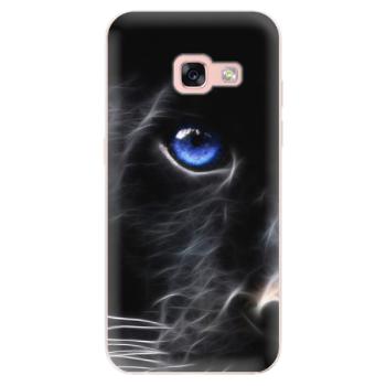 Odolné silikonové pouzdro iSaprio - Black Puma - Samsung Galaxy A3 2017