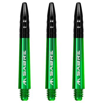 Násadky Mission Sabre Shafts Green Tweenie 3ks