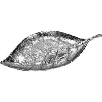 H&L Dekorační tác Silver Leaf  44cm, tepaný stříbrný (A090-00-00)