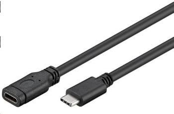 PremiumCord Prodlužovací kabel USB 3.1 generation 2, C/male - C/female, 1m