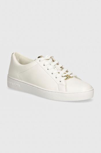 Kožené sneakers boty MICHAEL Michael Kors Keaton bílá barva, 43S4KTFS1L 740