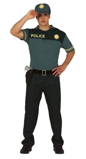 Guirca Pánský kostým - Policista Velikost - dospělý: L