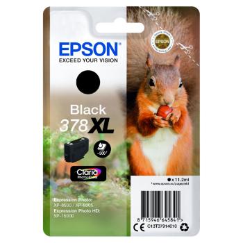 EPSON T3791 (C13T37914010) - originální cartridge, černá, 11,2ml