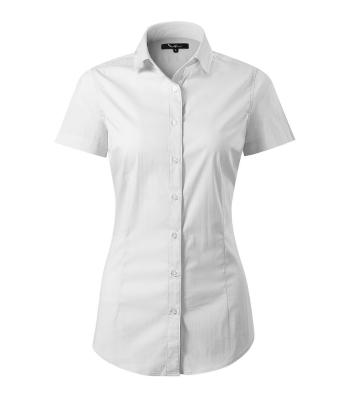 MALFINI Dámská košile s krátkým rukávem Flash - Bílá | S