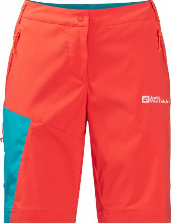 Jack Wolfskin Glastal Shorts W Tango Orange M Kraťasy