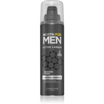 Oriflame North for Men Active Carbon pěna na holení 200 ml