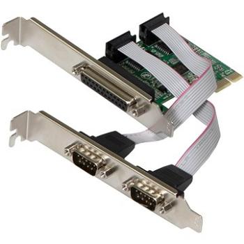 EVOLVEO Serial RS232 & LPT PCIe, rozšiřující karta (KAE-RS232-LPT)