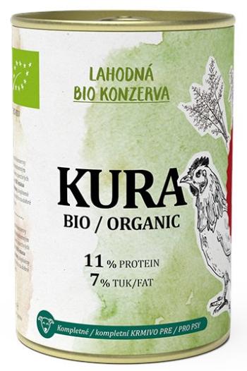 Pet Farm Family Bio Kura - konzerva pro psy 400 g