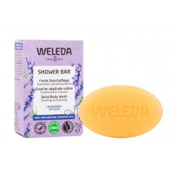 Weleda Shower Bar Lavender + Vetiver 75 g tuhé mýdlo pro ženy