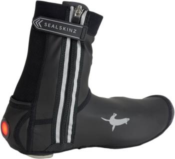 Sealskinz All Weather LED Open Sole Cycle Overshoe Black XL Návleky na tretry