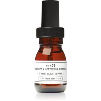 Depot No. 403 Pre-Shave&Softening Beard Oil olej před holením Fresh Black Pepper 30 ml