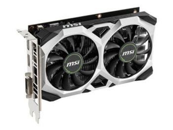 MSI VGA NVIDIA GeForce GTX 1650 VENTUS XS 4G OC, 4GB GDDR5, GTX 1650 VENTUS XS 4G OC